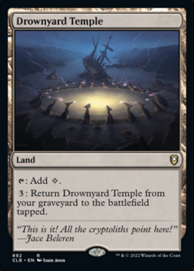 Drownyard Temple [Commander Legends: Battle for Baldur's Gate] | Gate City Games LLC