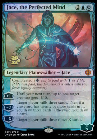 Jace, the Perfected Mind [Phyrexia: All Will Be One Prerelease Promos] | Gate City Games LLC