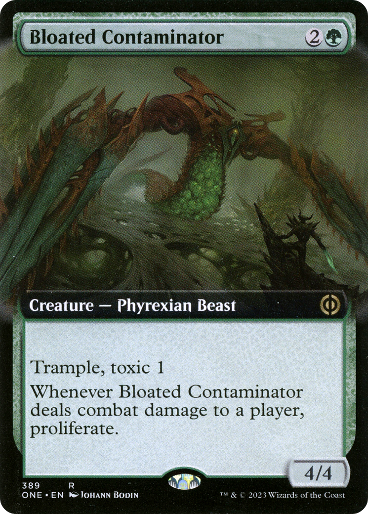 Bloated Contaminator (Extended Art) [Phyrexia: All Will Be One] | Gate City Games LLC