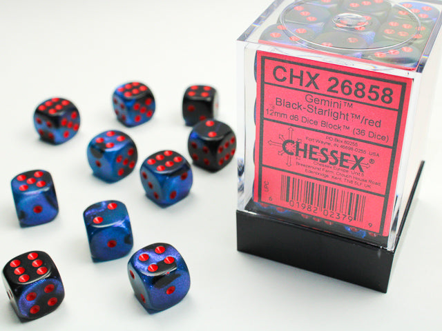 Chessex Gemini 12mm Dice Block | Gate City Games LLC