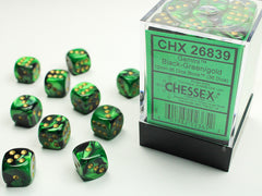 Chessex Gemini 12mm Dice Block | Gate City Games LLC