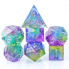 Sharp Edge Polyhedral Dice Set | Gate City Games LLC