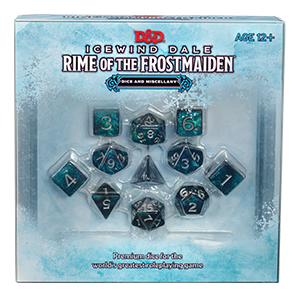 Icewind Dale Dice Set | Gate City Games LLC