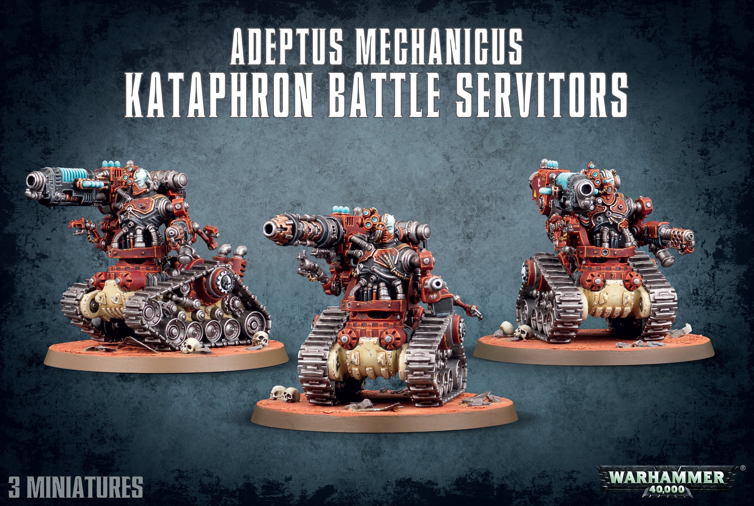 Adeptus Mechanicus Kataphron Battle Servitors | Gate City Games LLC