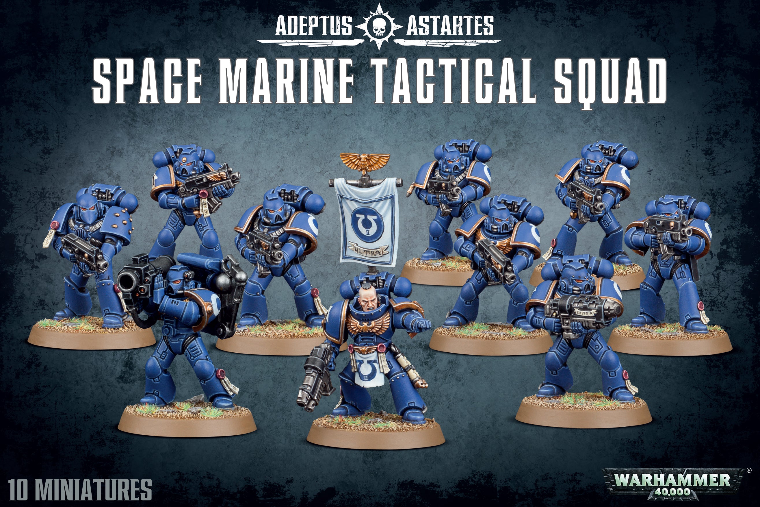 Adeptus Astartes Space Marine Tactical Squad | Gate City Games LLC