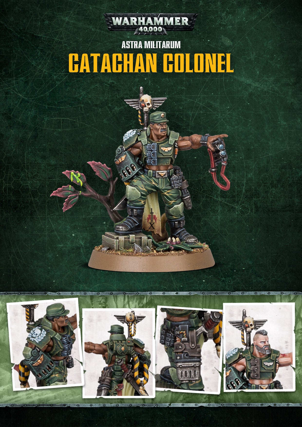 Astra Militarum Catachan Colonel | Gate City Games LLC