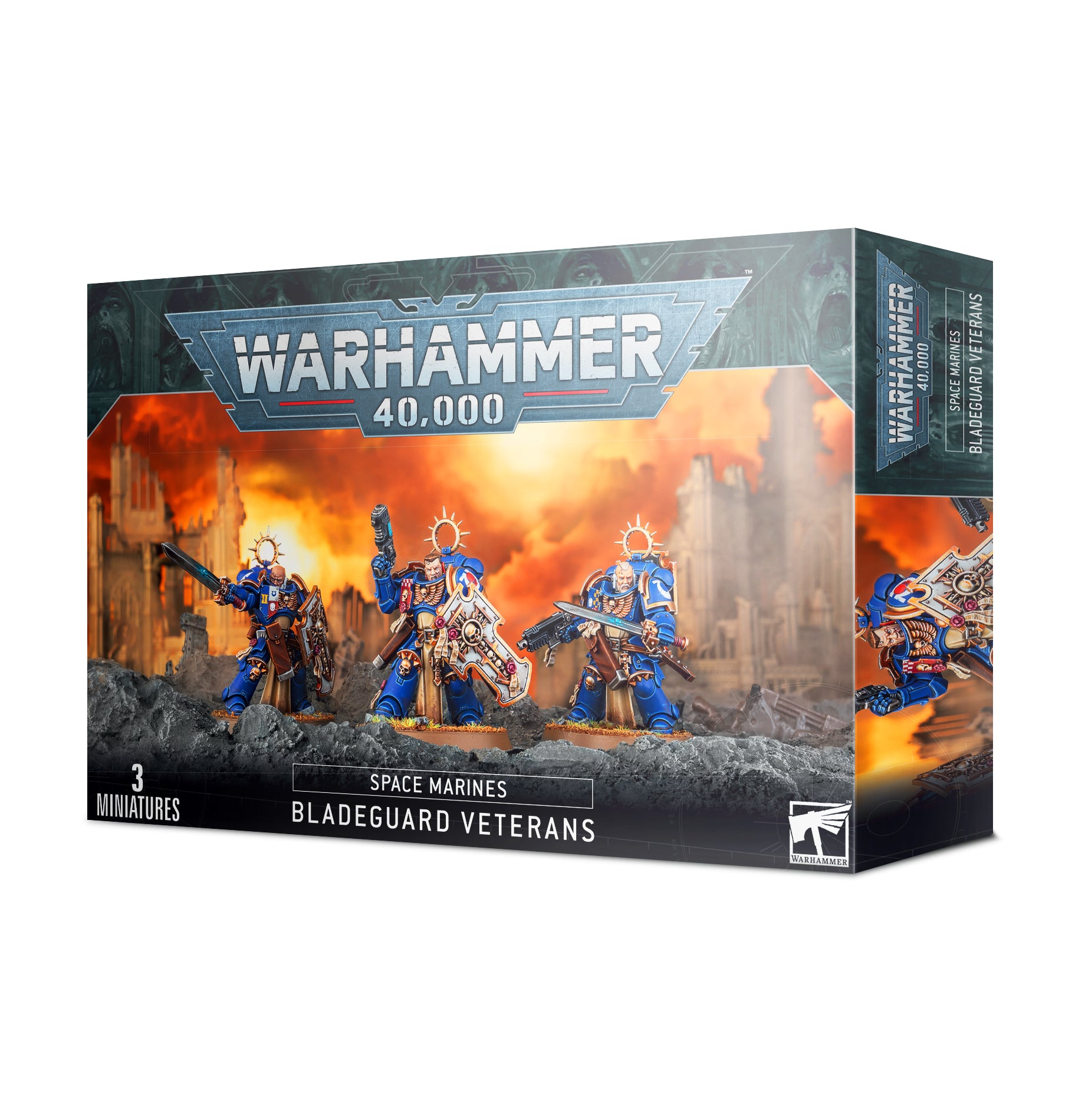Warhammer 40K: Space Marine Bladeguard Veterans | Gate City Games LLC