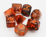 Dark Nebula Polyhedral DIce | Gate City Games LLC