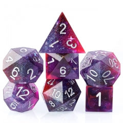 Sharp Edge Polyhedral Dice Set | Gate City Games LLC