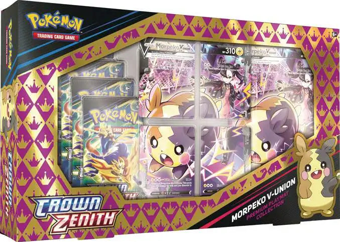 Pokemon Crown Zenith - Premium Playmat Collection Morpeko V Union | Gate City Games LLC