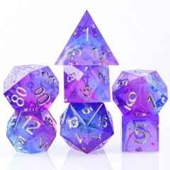 Sharp Edge Polyhedral Dice Set | Gate City Games LLC