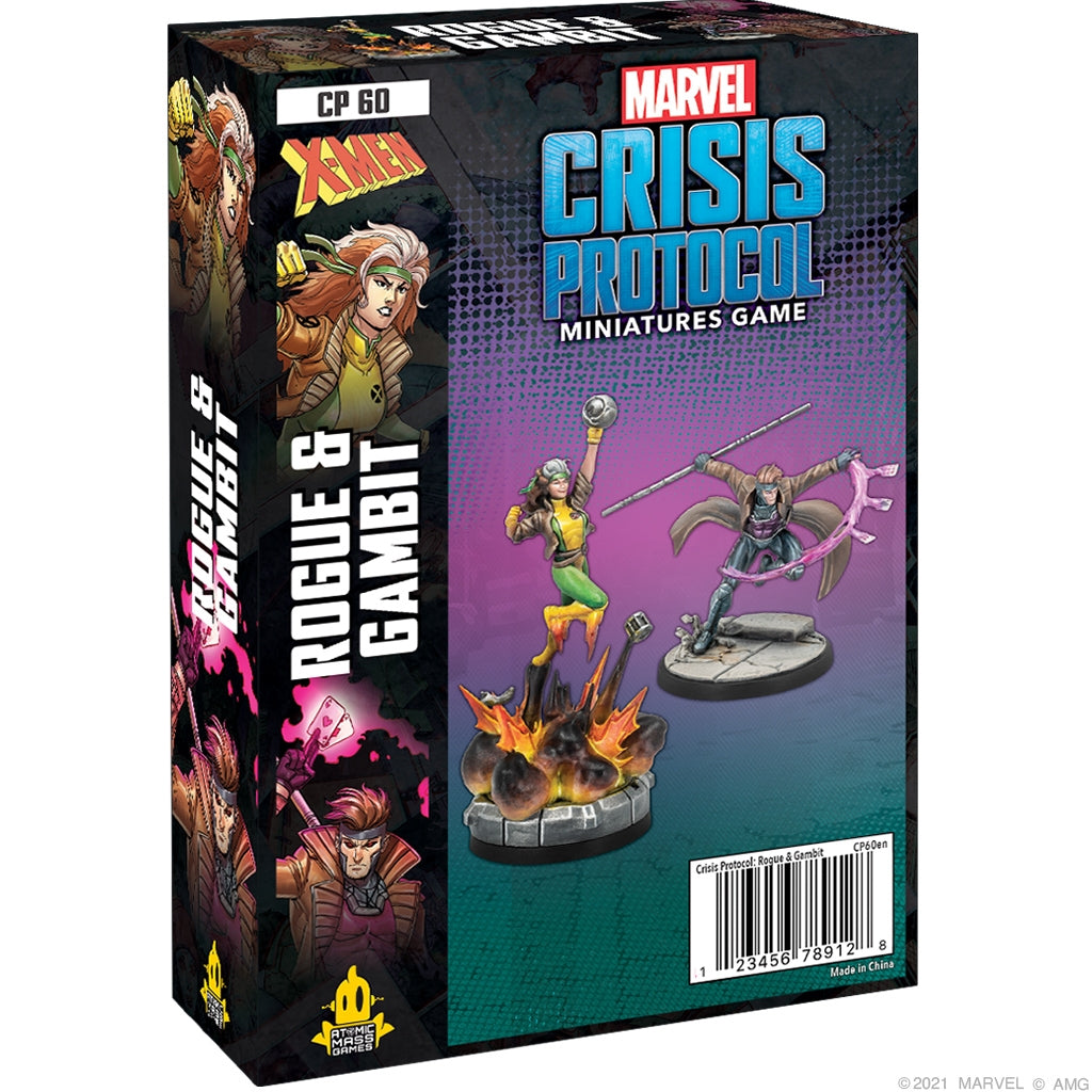 Marvel Crisis Protocol CP 60 Rogue & Gambit | Gate City Games LLC
