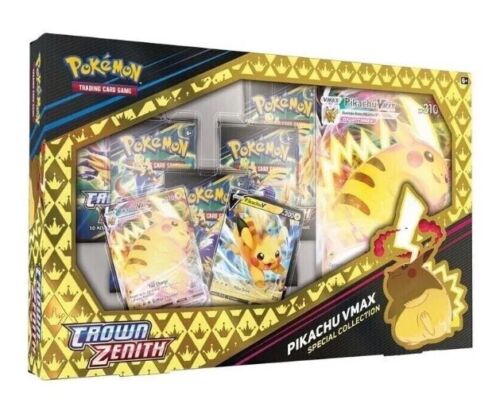 Pokemon Crown Zenith Pikachu VMAX Special Collection | Gate City Games LLC