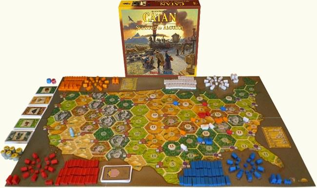 CATAN Histories: Settlers of America – Trails to Rails | Gate City Games LLC