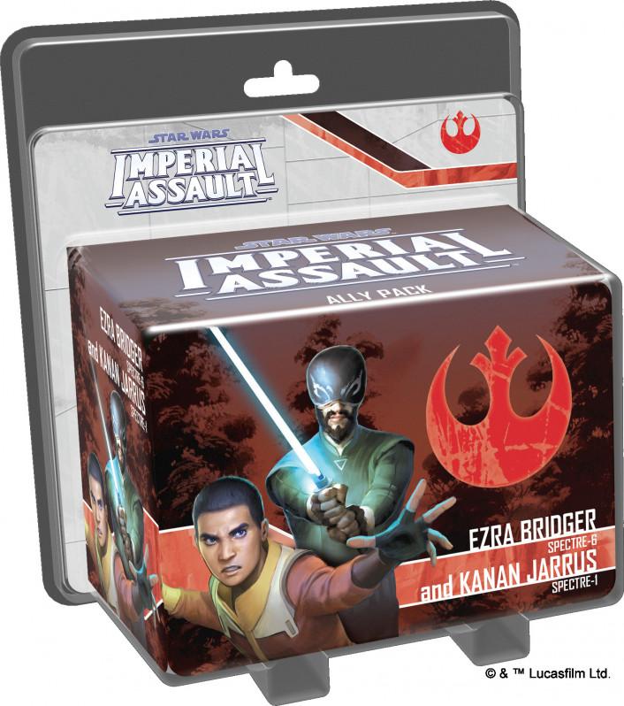 Star Wars Imperial Assault - Ezra Bridger & Kanan Jarrus Ally Pack | Gate City Games LLC