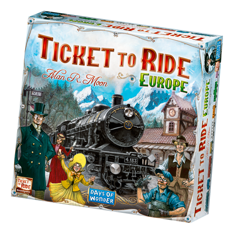 Ticket to Ride Europe | Gate City Games LLC