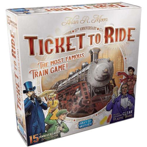 Ticket to Ride 15th Anniversary Special Edition | Gate City Games LLC
