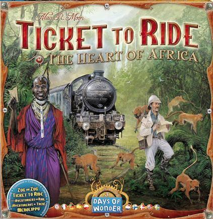 Ticket to Ride Africa Expansion | Gate City Games LLC