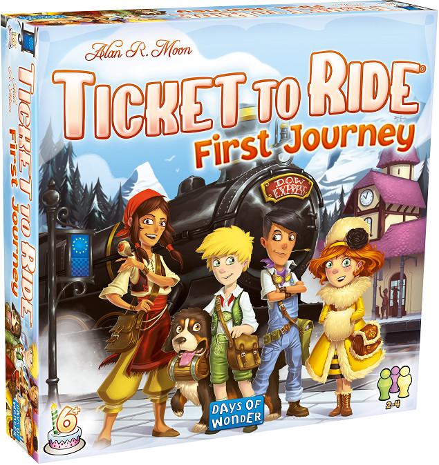 Ticket to Ride Europe First Journey | Gate City Games LLC