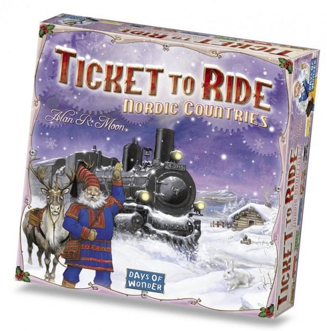 Ticket to Ride Nordic Countries | Gate City Games LLC