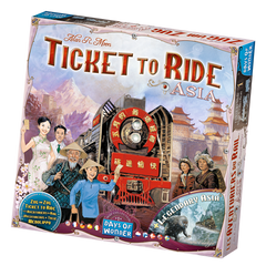 Ticket to Ride Map Collection Volume 1 Asia | Gate City Games LLC