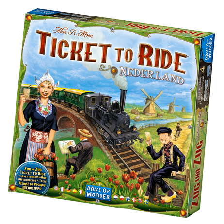 Ticket to Ride Map Collection 4 Nederland | Gate City Games LLC