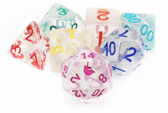 MDG 16mm Resin Unicorn Dice Set | Gate City Games LLC