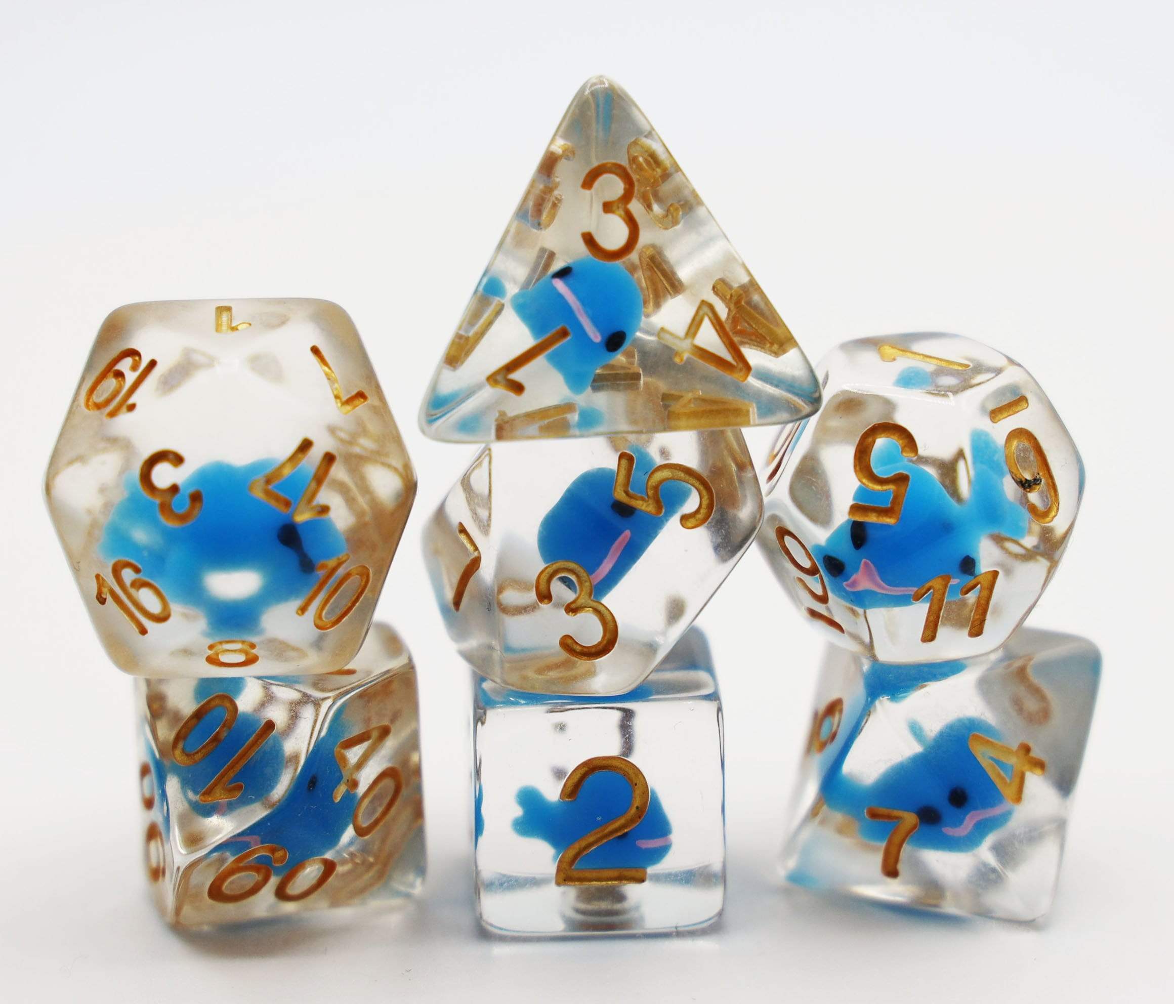 Blue Whale RPG Dice Set | Gate City Games LLC