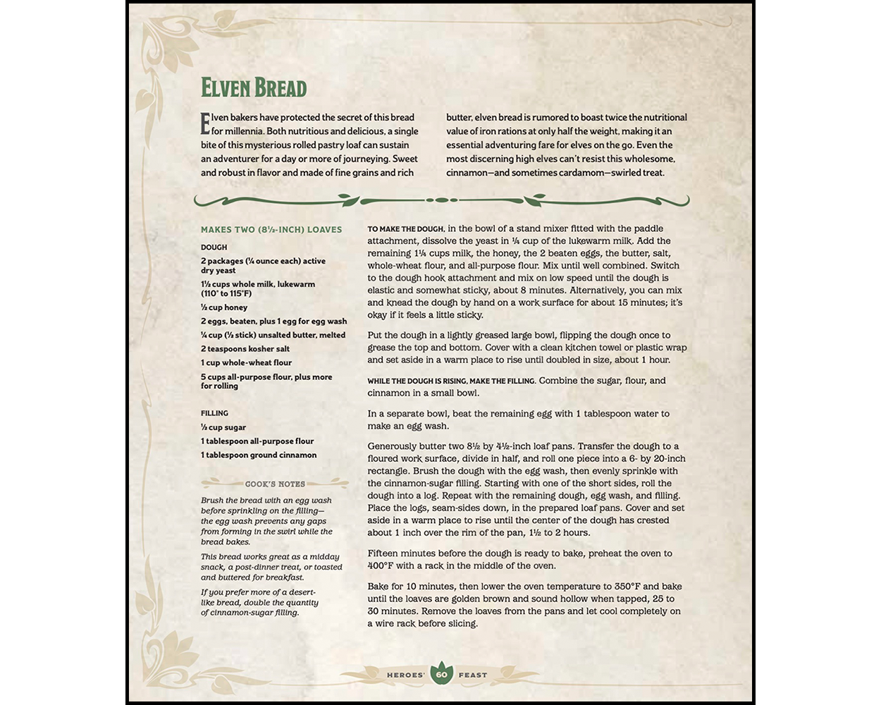 Heroes' Feast The Official D&D Cookbook | Gate City Games LLC