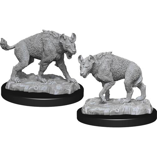 Wizkids Deep Cuts Unpainted Hyenas | Gate City Games LLC