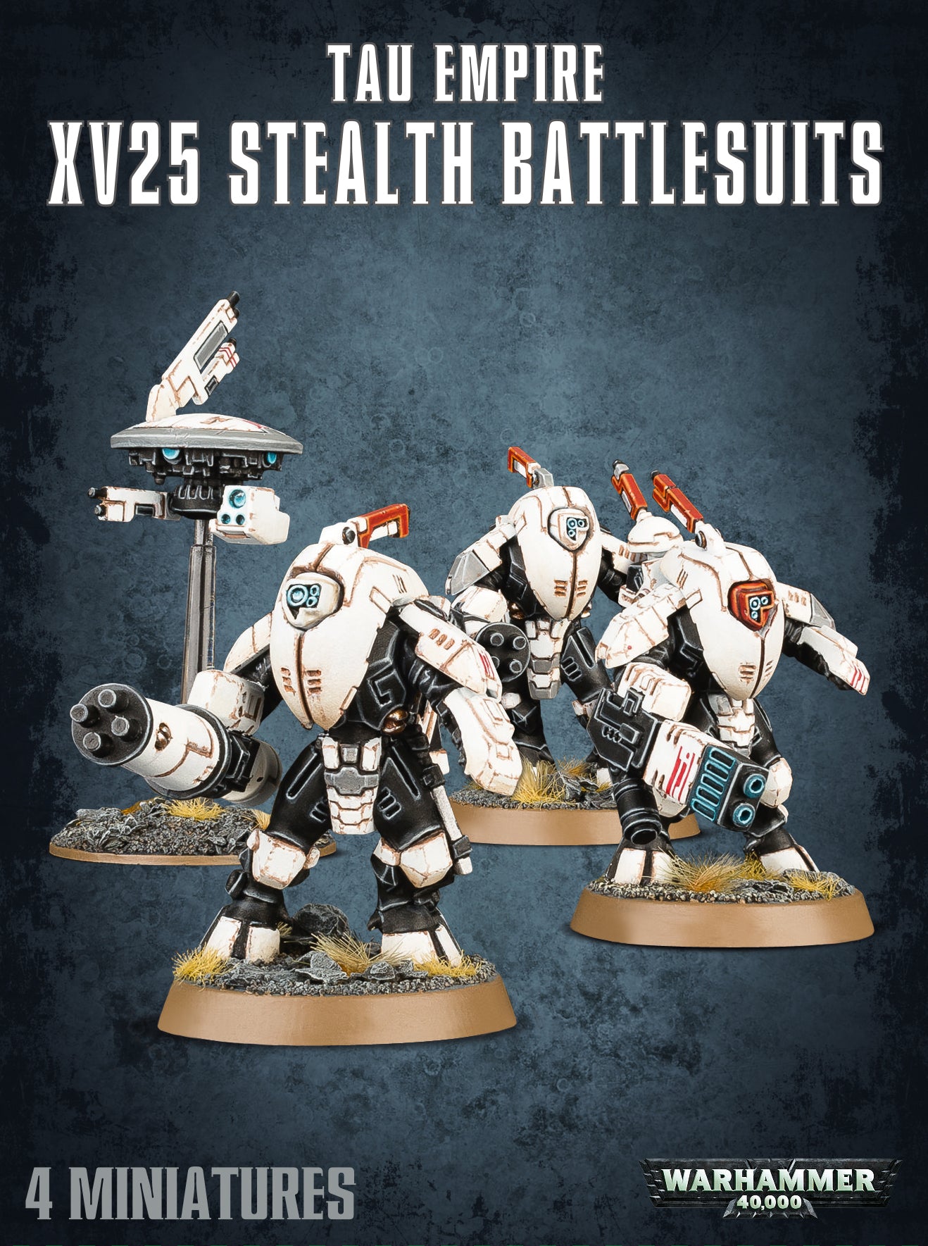 Tau Empire XV25 Stealth Battlesuits | Gate City Games LLC