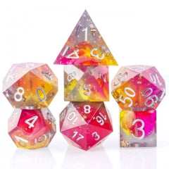 Sharp Edge Polyhedral Dice Set | Gate City Games LLC